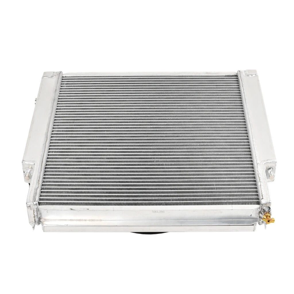 2X Aluminum Radiator + 16" Fan + Shroud for BMW E36 323i 325i 328i (1992–1999)