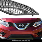 Black Mesh Bumper Grille Insert for Nissan Rogue (2014–2016)