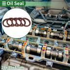 Set of 5 Oil Seal Rotary Shaft Seal FKM Rubber 28x35x4mm