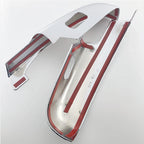 Silver ABS Lower Mirror Covers for Chevy Silverado GMC Sierra Tahoe Yukon
