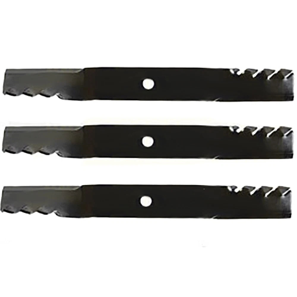 3X Toothed Mulching Blade for John Deere (Replaces M143504)