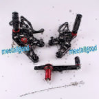 Aluminum Black Rearset Foot Pegs for BMW S1000RR (2015)