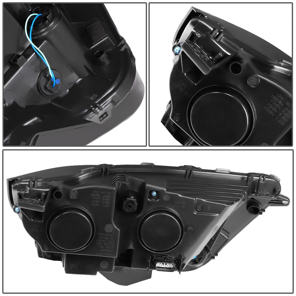 Passenger Right Side Projector Headlight for Ford Edge (2015–2018) FO2503341