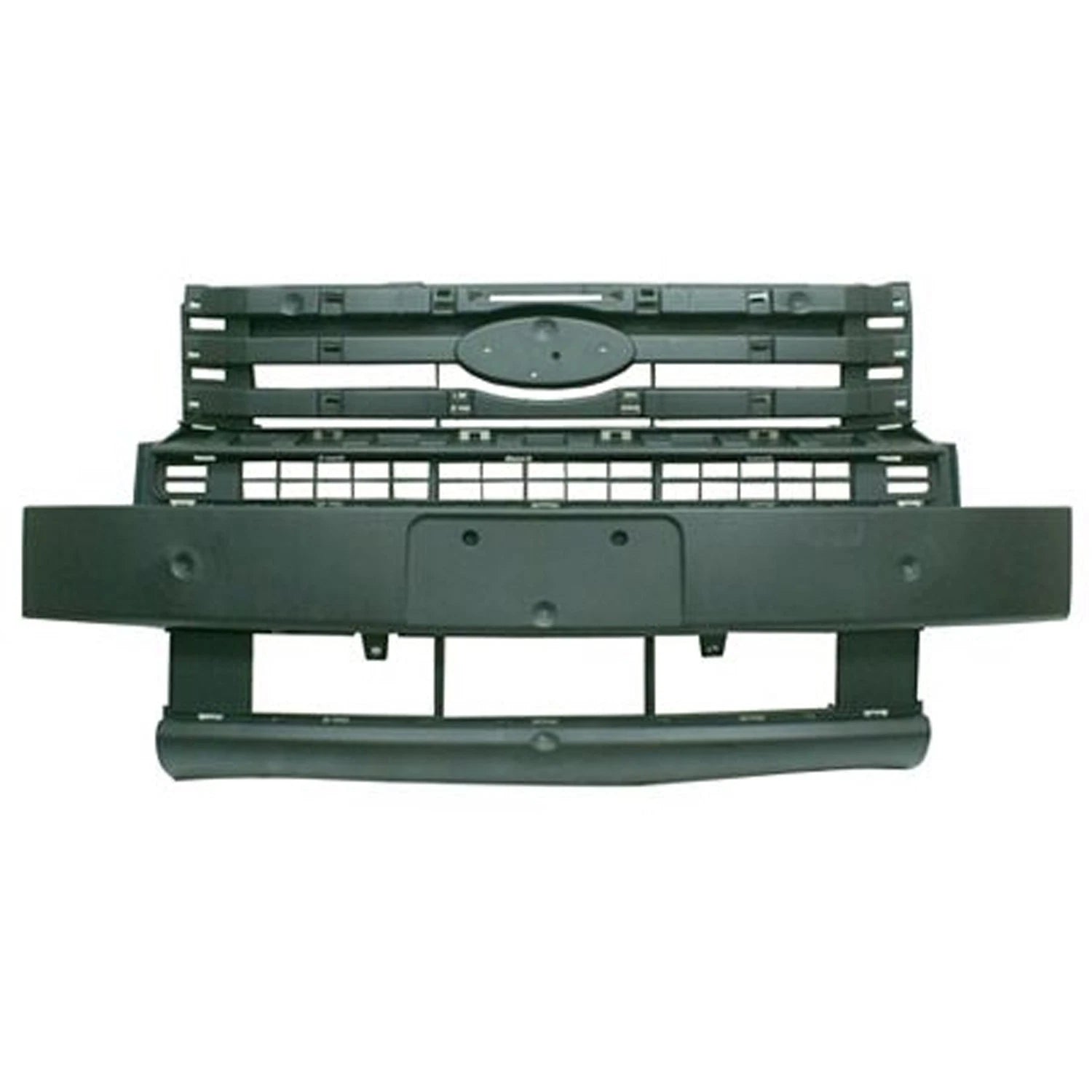 Replacement Black Matte Grille Mounting Panel For 2009-2012 Ford Flex