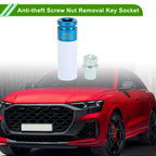 Set of 1 Wheel Lock Lug Nut Screw Removal Key Socket 8/20PT for Audi VW