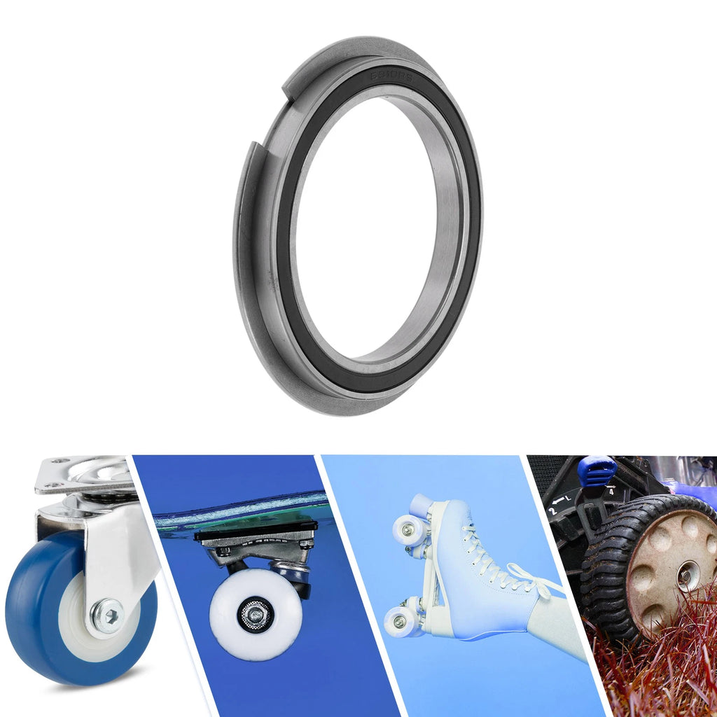Deep Groove Ball Bearing 6810NR2RS for Scooter Skateboard (50x65x7mm)