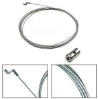 Throttle Cable for Lawn Mower 1.5m with Z End S End and Cable Holder