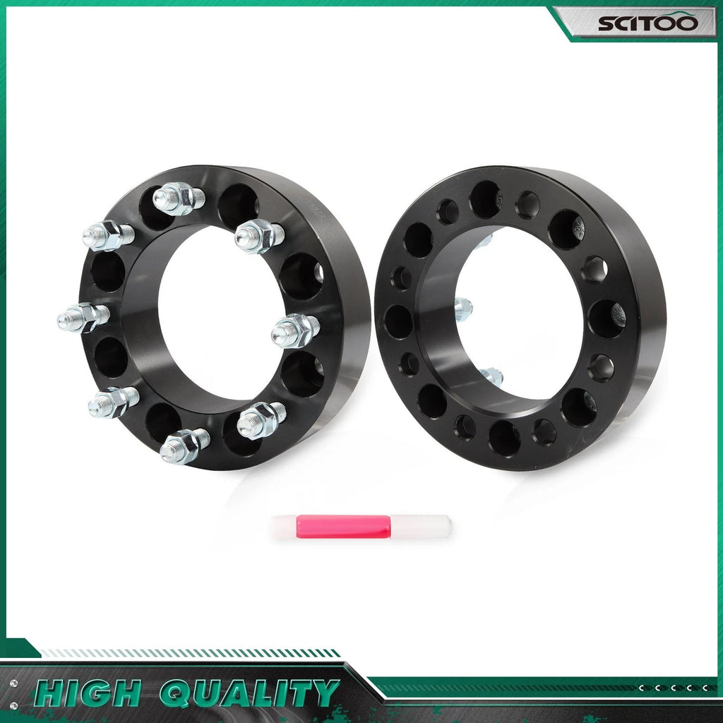 2X 2" Wheel Spacers M14x1.5 for GMC Sierra 2500 HD (2001–2010)