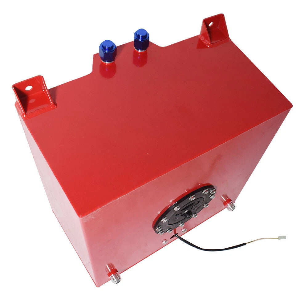 10 Gallon Aluminum Fuel Cell Tank with Level Sender for Universal Fit
