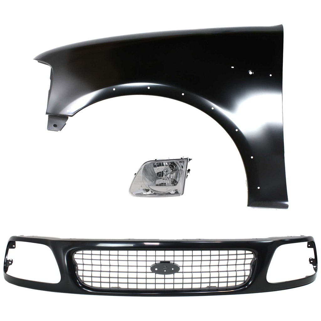 Driver Left Side Fender Quarter Panel for Ford F-150, F-250