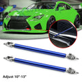 Blue Front Bumper Strut Stabilizer Tie Splitter Bars for Lexus IS (2006–2014)