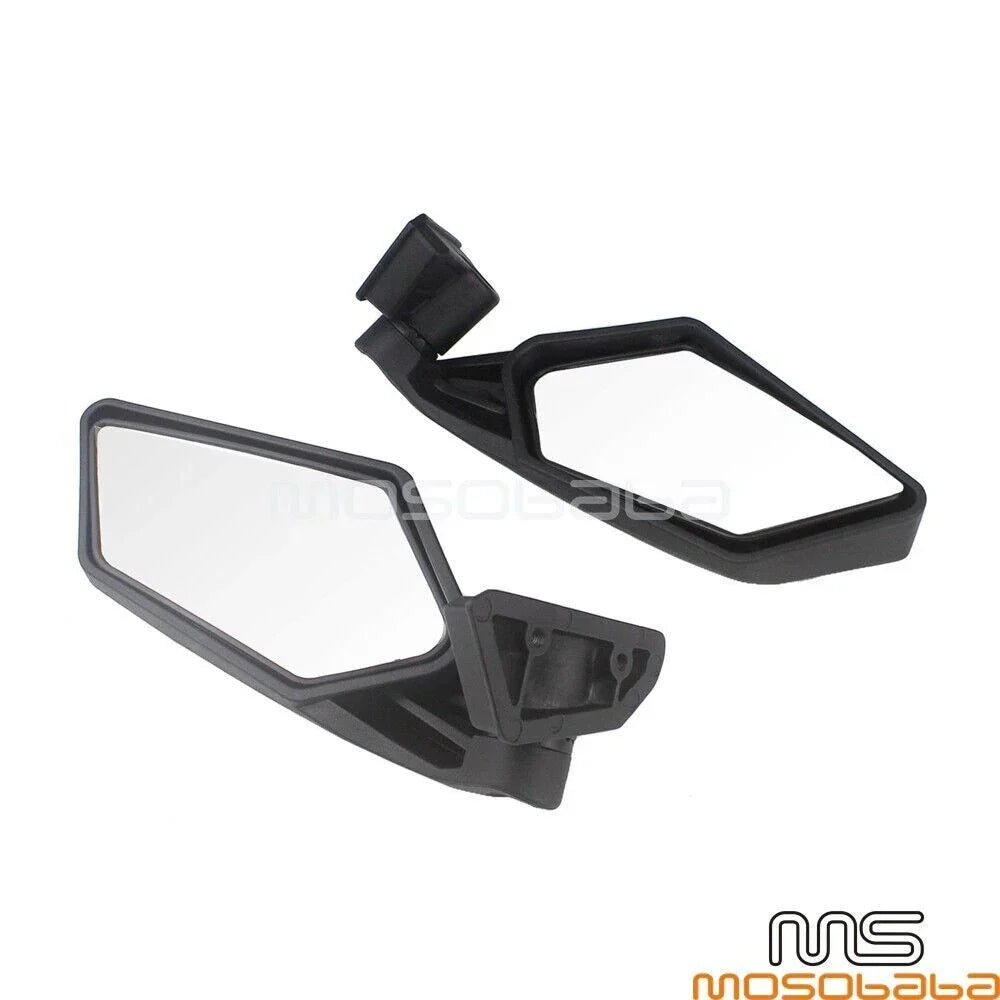 Black Rear View Mirrors for Can-Am Maverick X3/X3 Max (2017-2023)