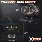 Mini Stalk Arrow Blinker Light for Harley (LED Brake Turn Signal)