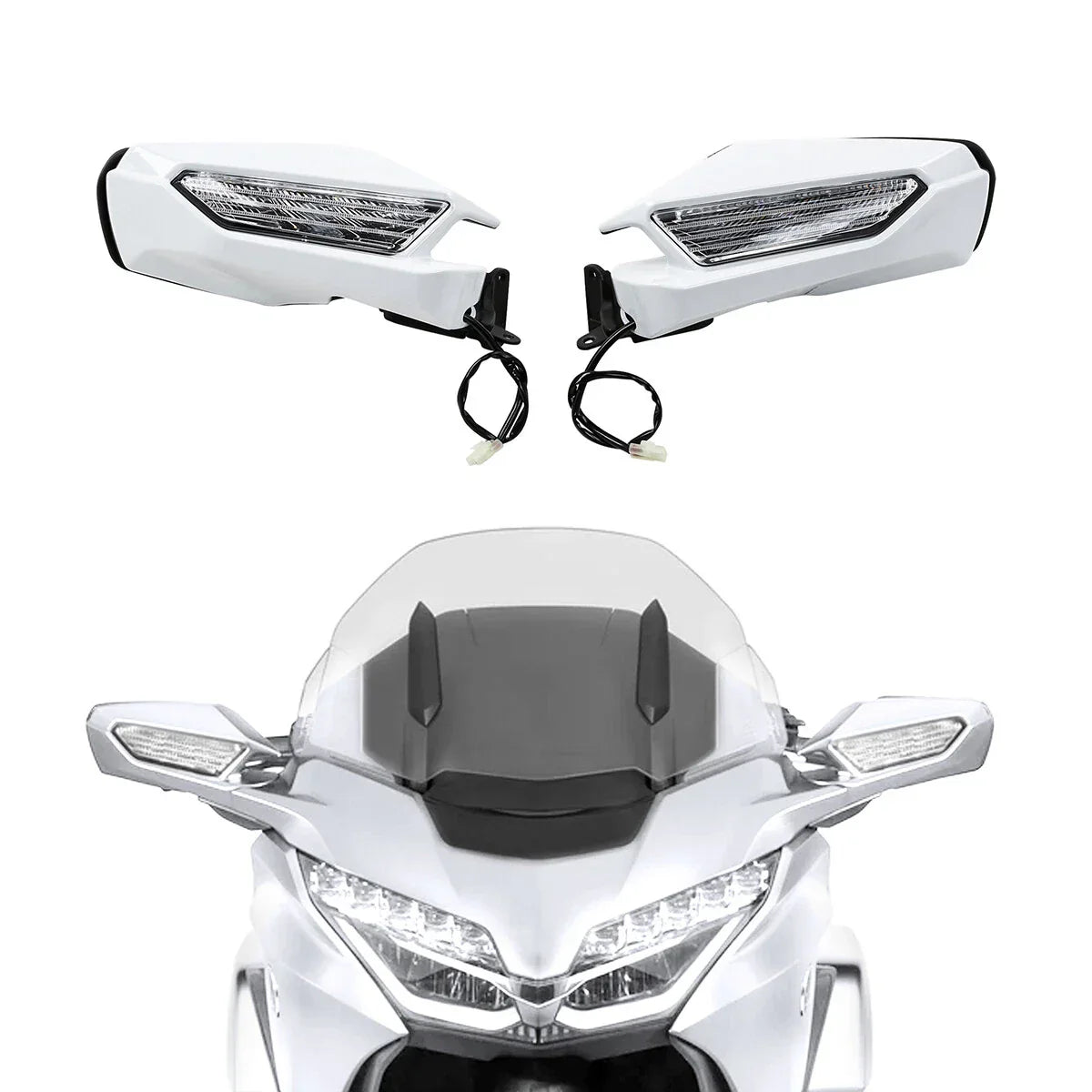 LED Turn Signal Clear Lens for Honda Goldwing GL1800 (2018-2025)