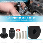 Fuel Injector Seal Tool Set for GM Cadillac Chevrolet GMC (18683AA000)