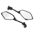 Black Side Rear View Mirrors for Kawasaki Ninja ZX6R (2009–2012)
