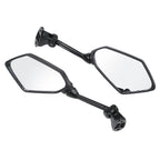 Black Side Rear View Mirrors for Kawasaki Ninja ZX6R (2009–2012)