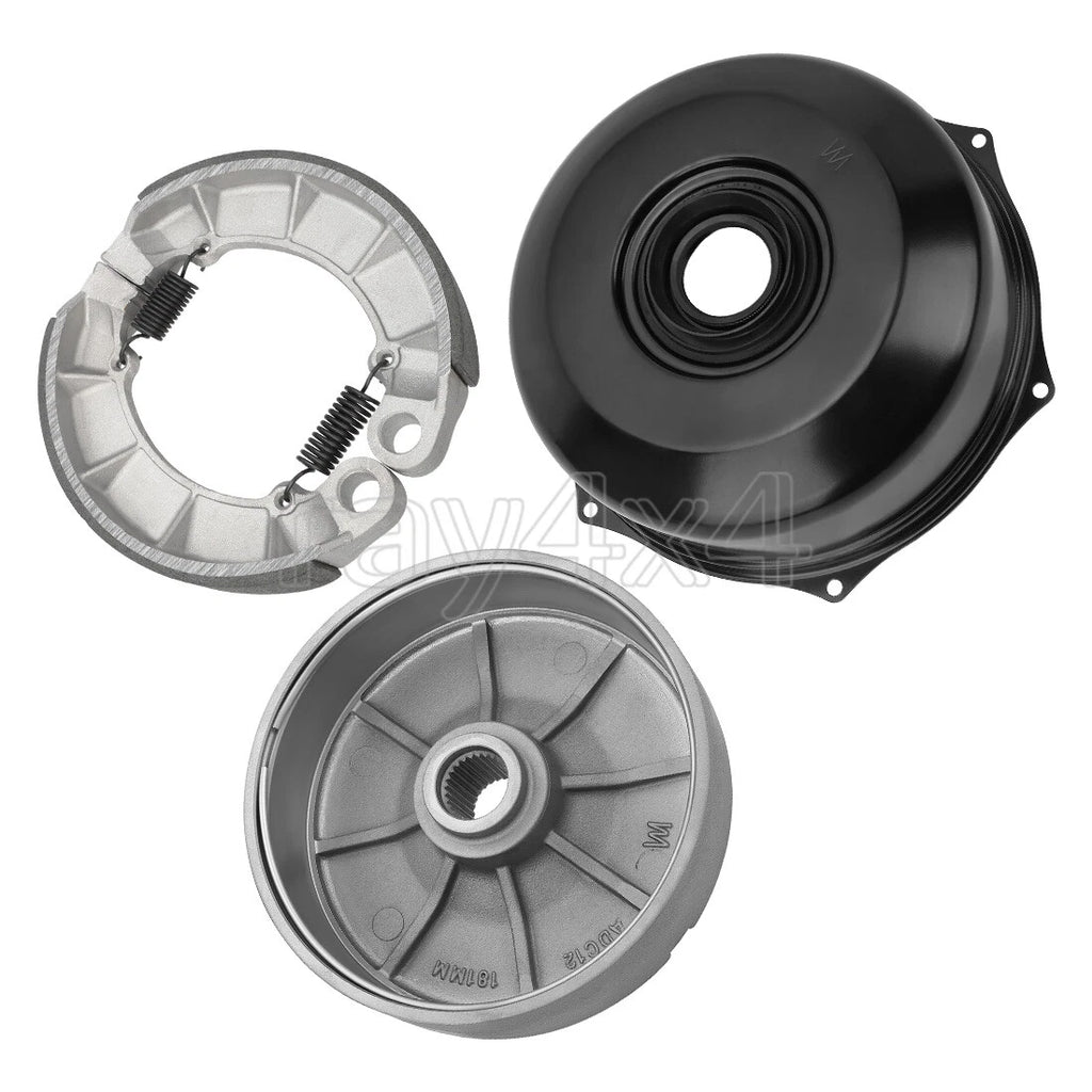 Rear Brake Drum Hub Plate Cover Seal Kit for Honda Foreman Rubicon 500 (2001–2014)