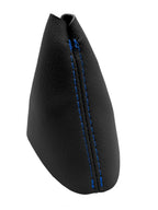 Leather Automatic Shift Boot Cover for Ford F150 (2015–2020) Blue Stitch