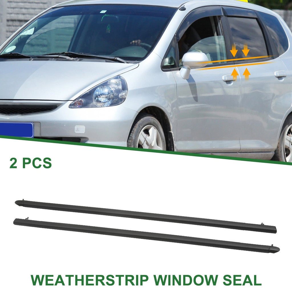 2pcs Weatherstrip Window Seal No.72450T5HH01 for Honda Fit (2007–2019)