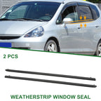 2pcs Weatherstrip Window Seal No.72450T5HH01 for Honda Fit (2007–2019)