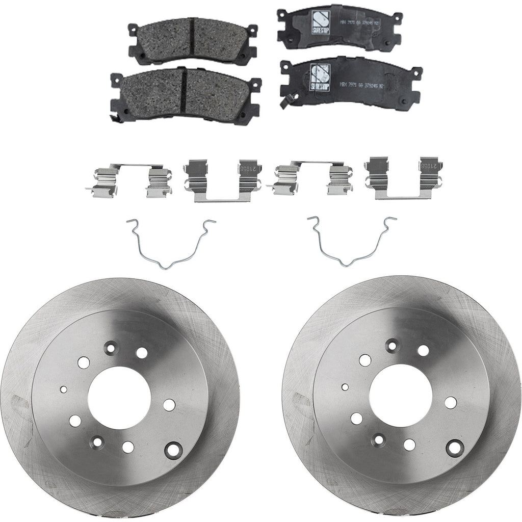 Brake Disc Rotors and Pads Kit for Mazda MPV 1992–1995