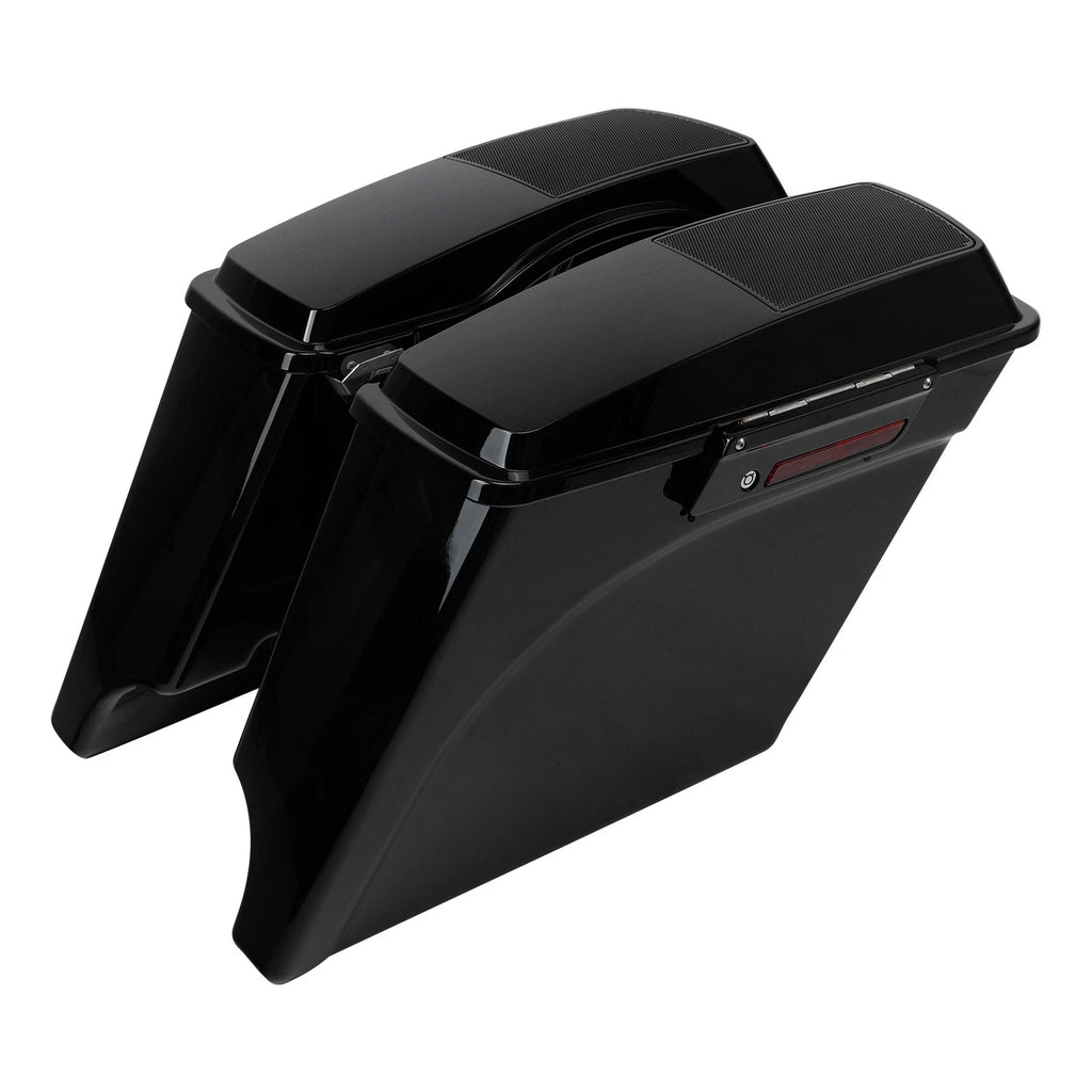 5" Stretched Saddlebags Speaker Lids for Harley Electra Glide (1993–2013)