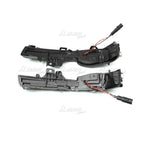 2x Smoked Sequential Side Mirror Signal Light for Lexus IS (2021–2025)