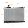 Aluminum Core Cooling Radiator for Mitsubishi Outlander (2014–2019) DPI-13470