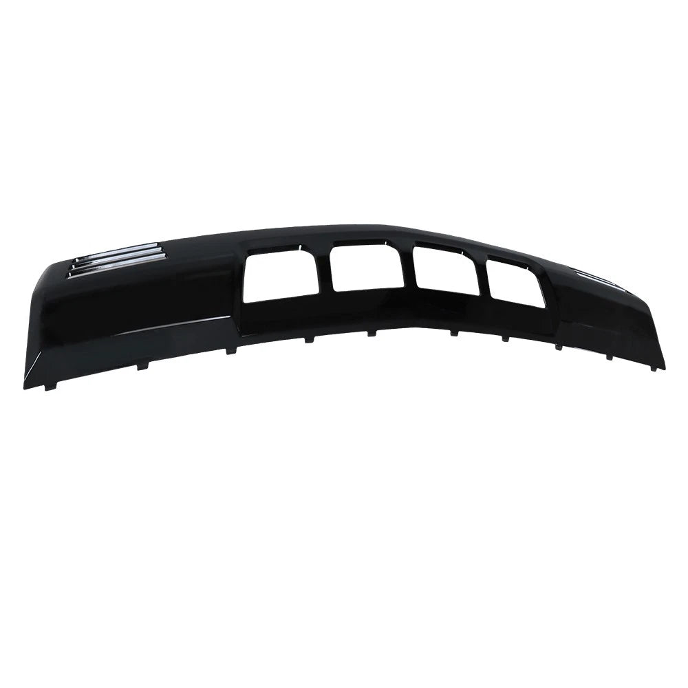 Front Bumper Lower Baffle for Silverado 1500 (2022–2023) - Bright Black Plastic