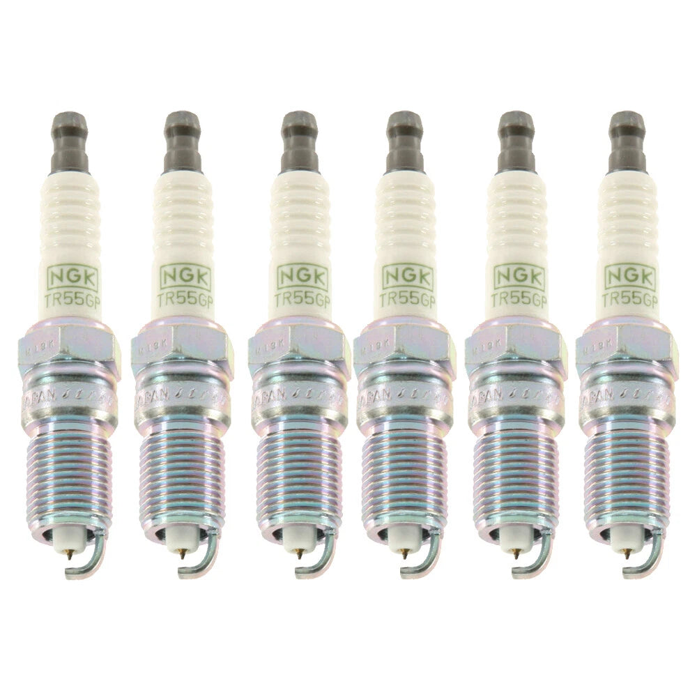 Set of 6 NGK G-Power Platinum Spark Plugs for V6