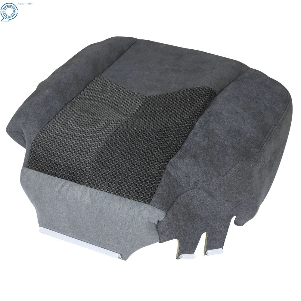 Seat Cover for Chevy Silverado (2003-2006) Left Driver Bottom Dark Gray Cloth