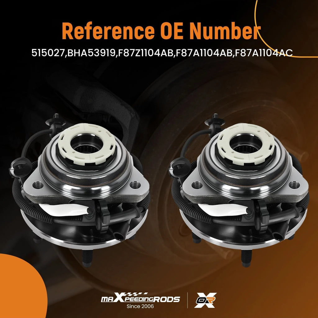 2X Front Wheel Hub Set for Ford Ranger/B4000 (1998–2000) XL541104AA