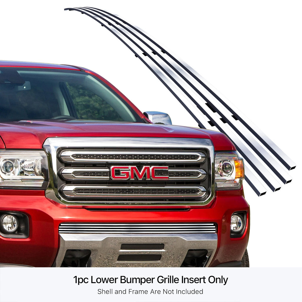 Stainless Chrome Billet Grille Insert for GMC Canyon (2015-2020)