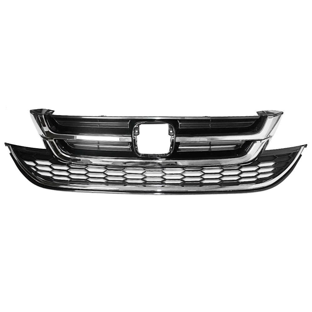 Chrome Front Bumper Grille for Honda CR-V (2010–2011)