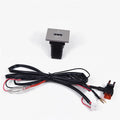 USB-A QC3.0 Fast Charger Socket Panel for Ford Focus (2005-2009)