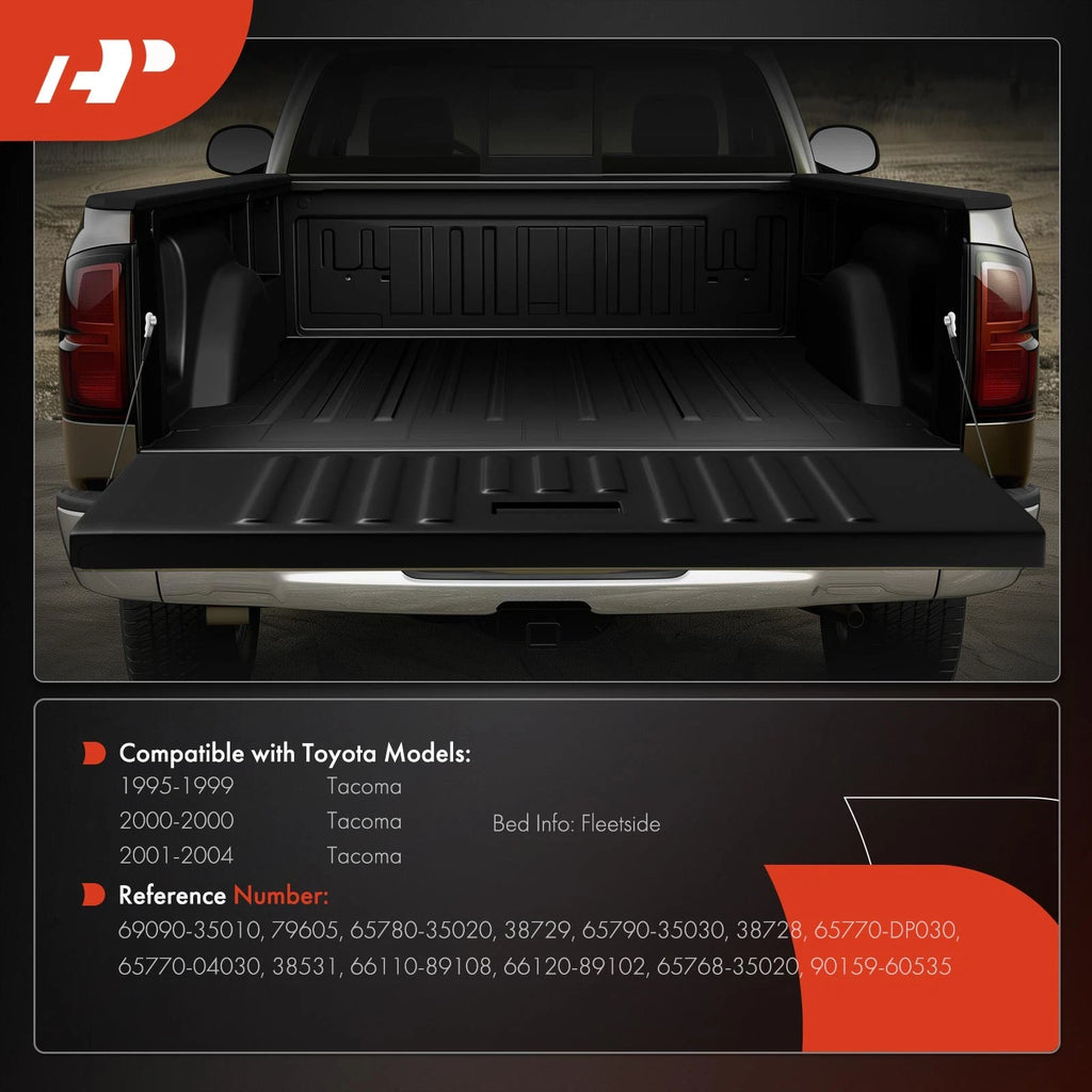 Tailgate Hardware Rebuild Kit with Cable for Toyota Tacoma (1995-2004)