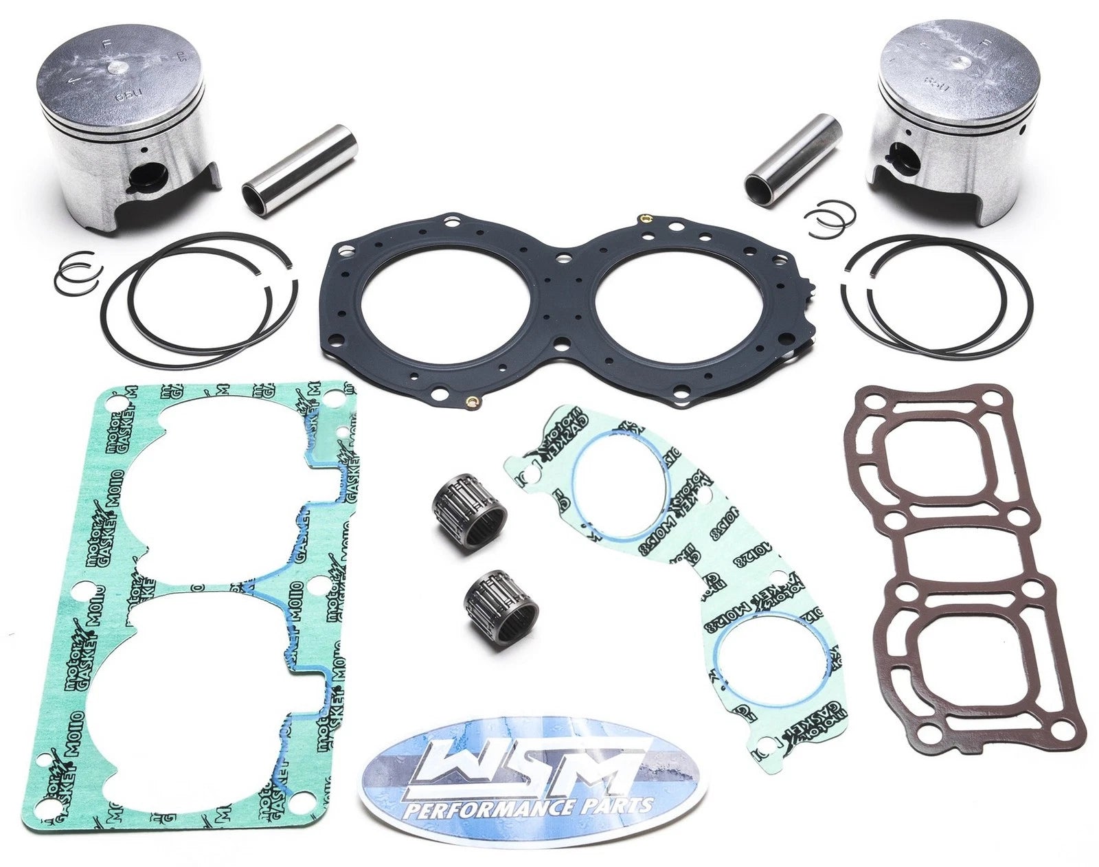 Top End Rebuild Kit for Yamaha Wave Blaster 760 (1995–1997) - Piston, Gasket, .25mm