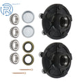 2X Trailer Wheel Idler Hub Kit 5 Lug for 2000lb Spindle (2000–YYYY)