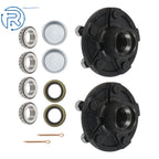 2X Trailer Wheel Idler Hub Kit 5 Lug for 2000lb Spindle (2000–YYYY)