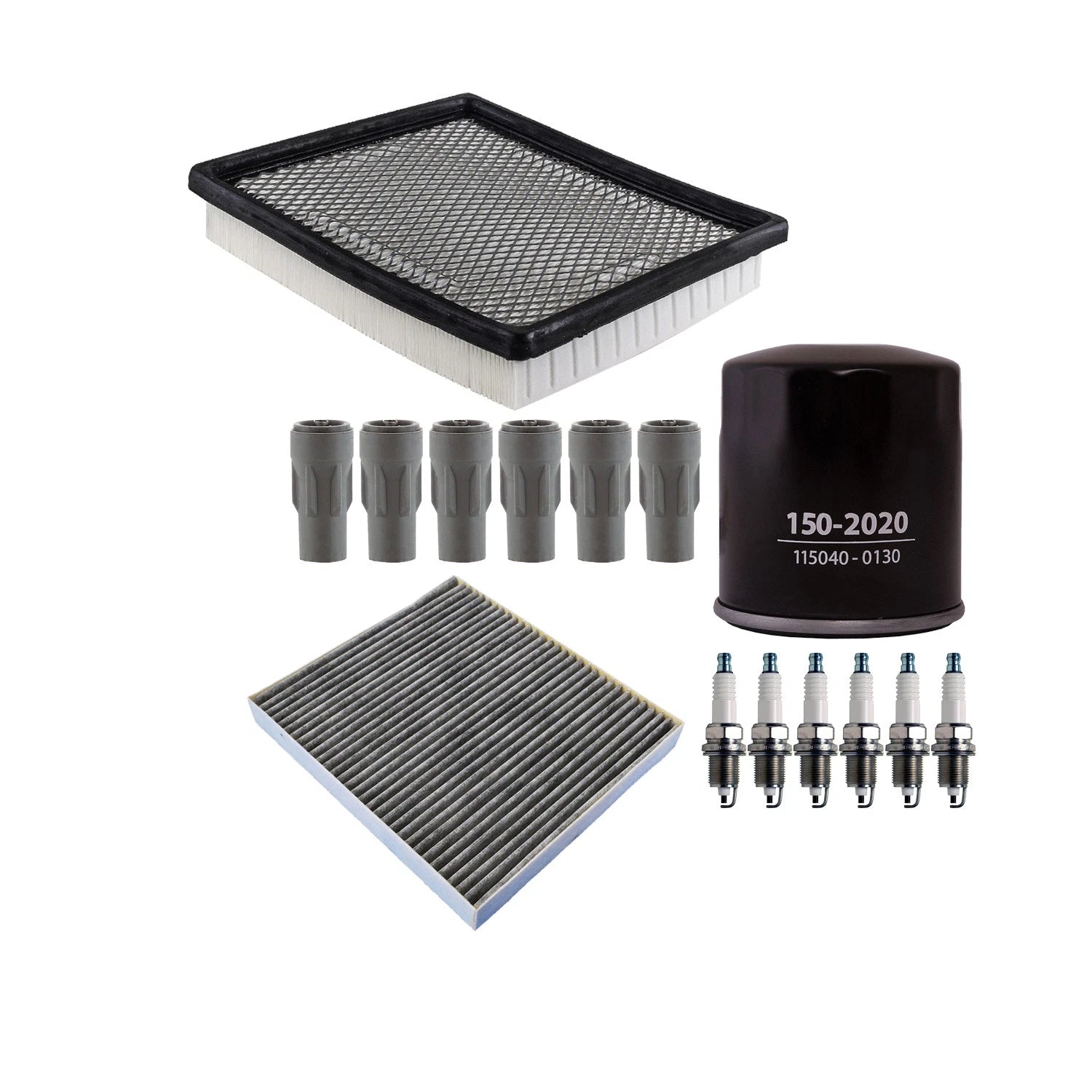 Denso Tune Up Kit 6 Spark Plugs & Boots for Avenger Sebring (2008–2010)