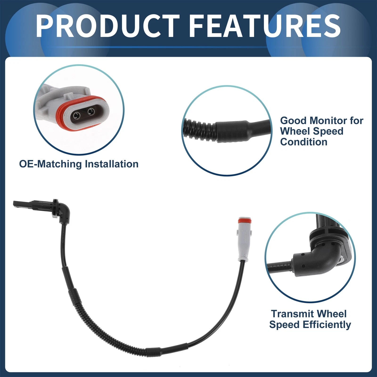 ABS Wheel Speed Sensor No.12842287 for Buick Lacrosse (2010–2011)