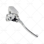 1" Chrome Brake Master Cylinder Clutch Lever for Harley
