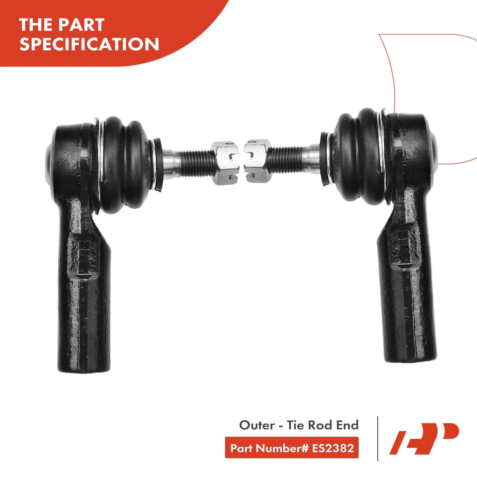 3X Front Rack & Pinion Tie Rod Kit for Chevy Geo Prizm Toyota Corolla (1998–2002)