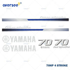 Sticker Kit for Yamaha 4T 70HP 4 Stroke Outboard (Anti-UV)