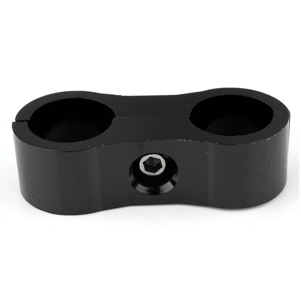 Hose Separator Clamp for 1/4 Oil Fuel Hose Line for Universal (-)