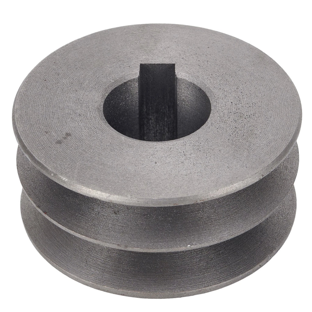 Double Groove V Belt Pulley for A Type Motor (Cast Iron)