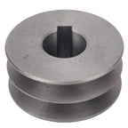 Double Groove V Belt Pulley for A Type Motor (Cast Iron)