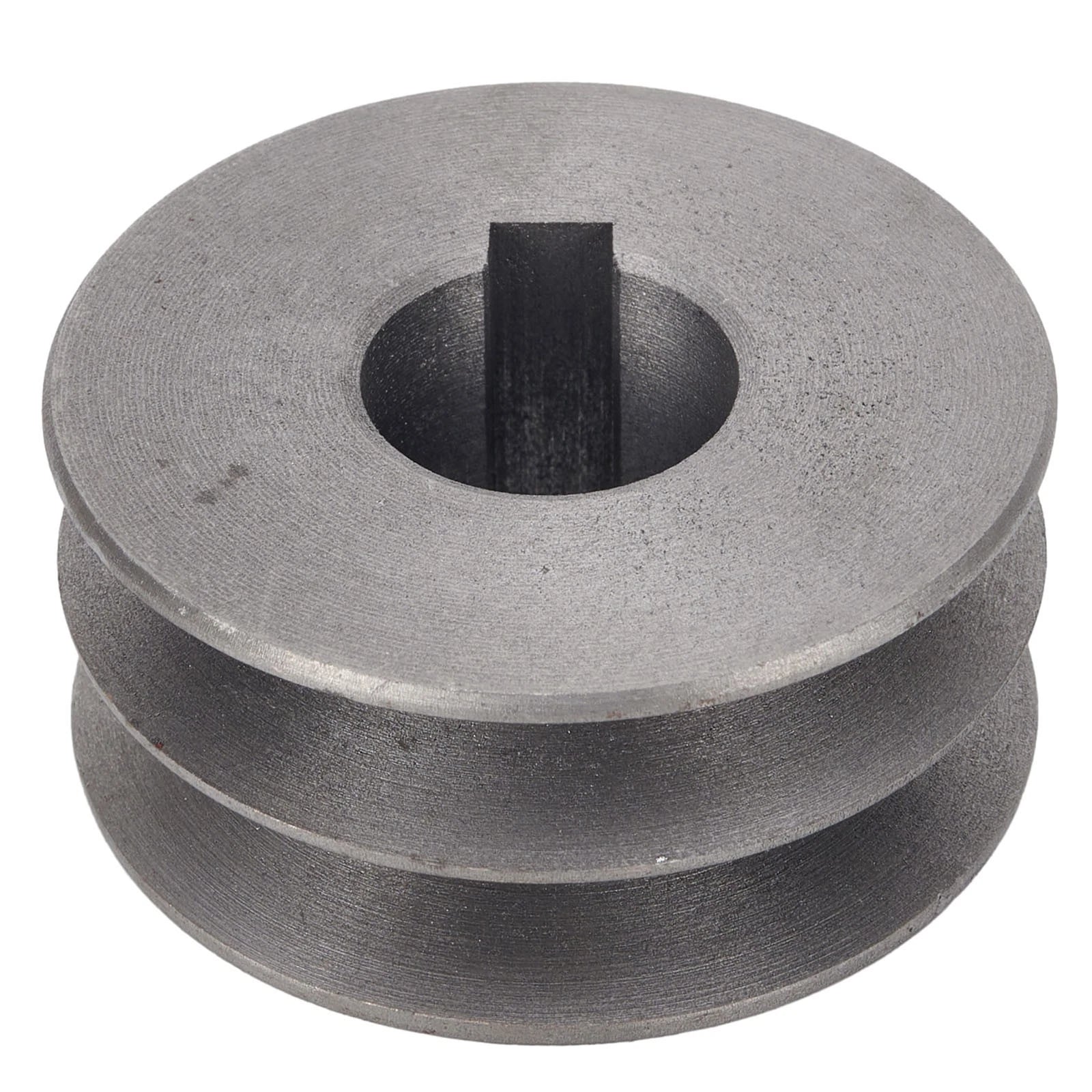 Double Groove V Belt Pulley for A Type Motor (Cast Iron)