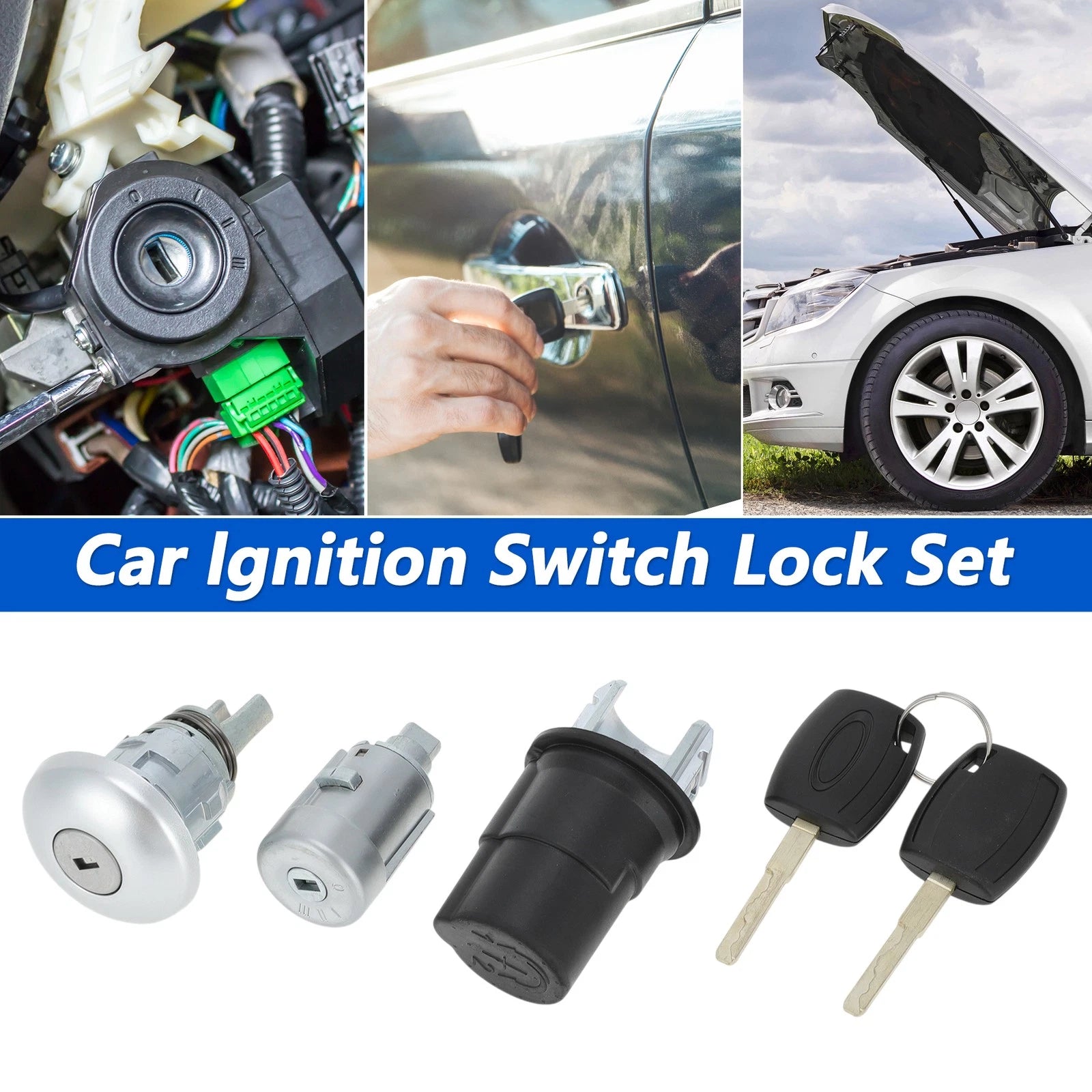 Door Lock Cylinder for Ford Transit MK8 (2014–2023) - No.2408222